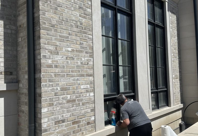 Strikeglass™ install in standard glazing frame